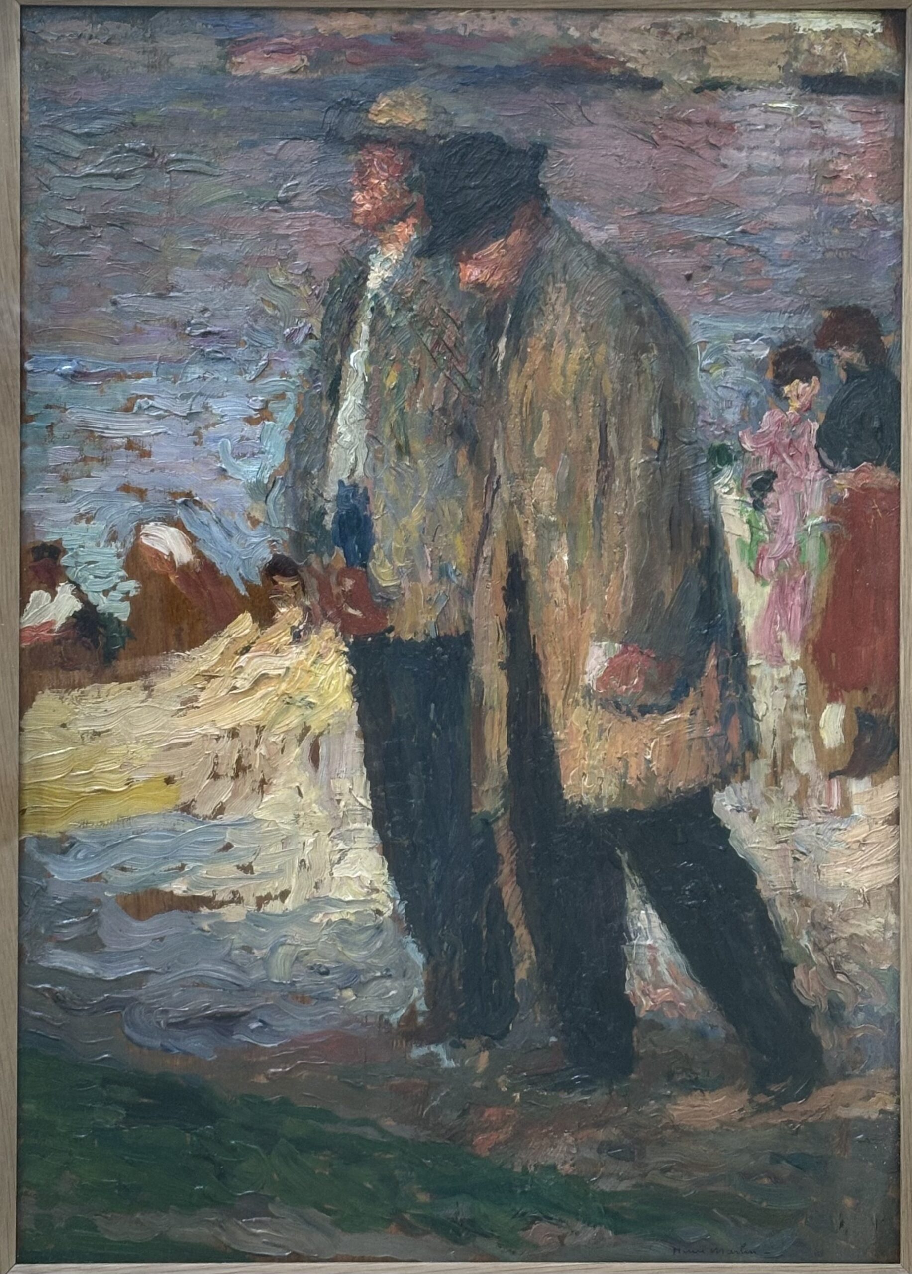 Henri Martin Promeneurs au bord de la Garonne